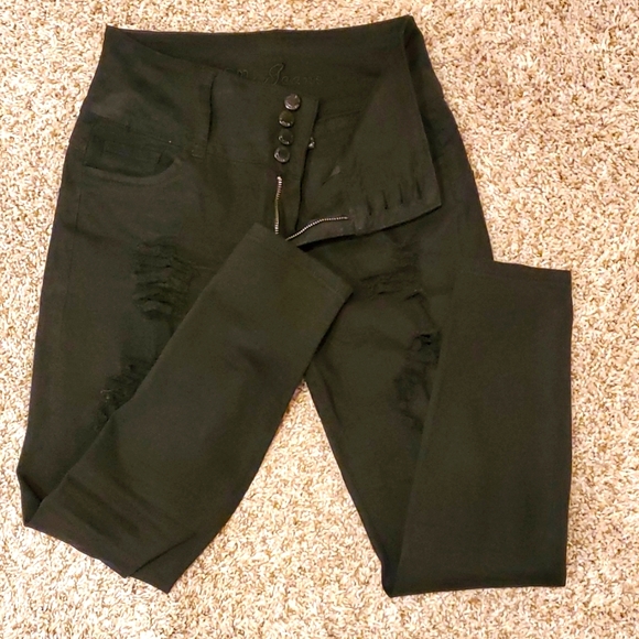 Ella Jeans, Size 7, Black - Picture 3 of 6